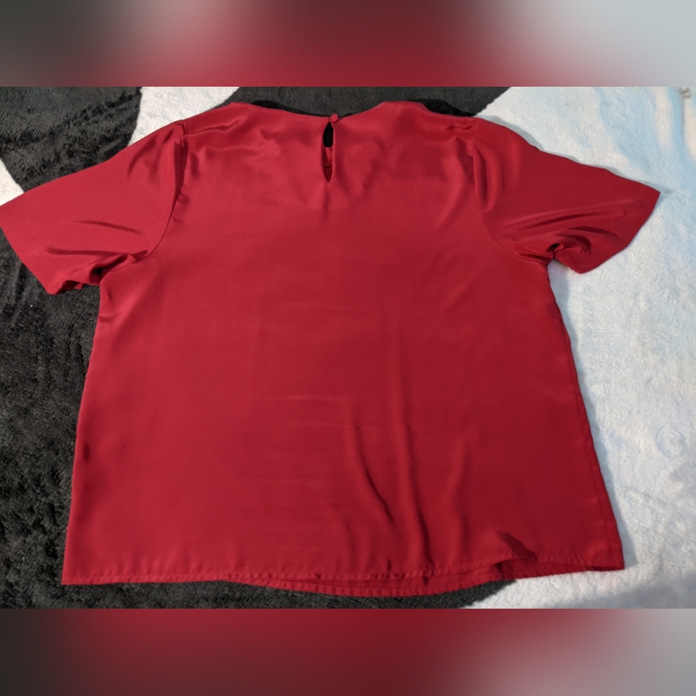 Red blouse - Picture 3 of 4
